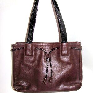 Il Bisonte Chestnut Leather Tote by Wanny Di Filippo